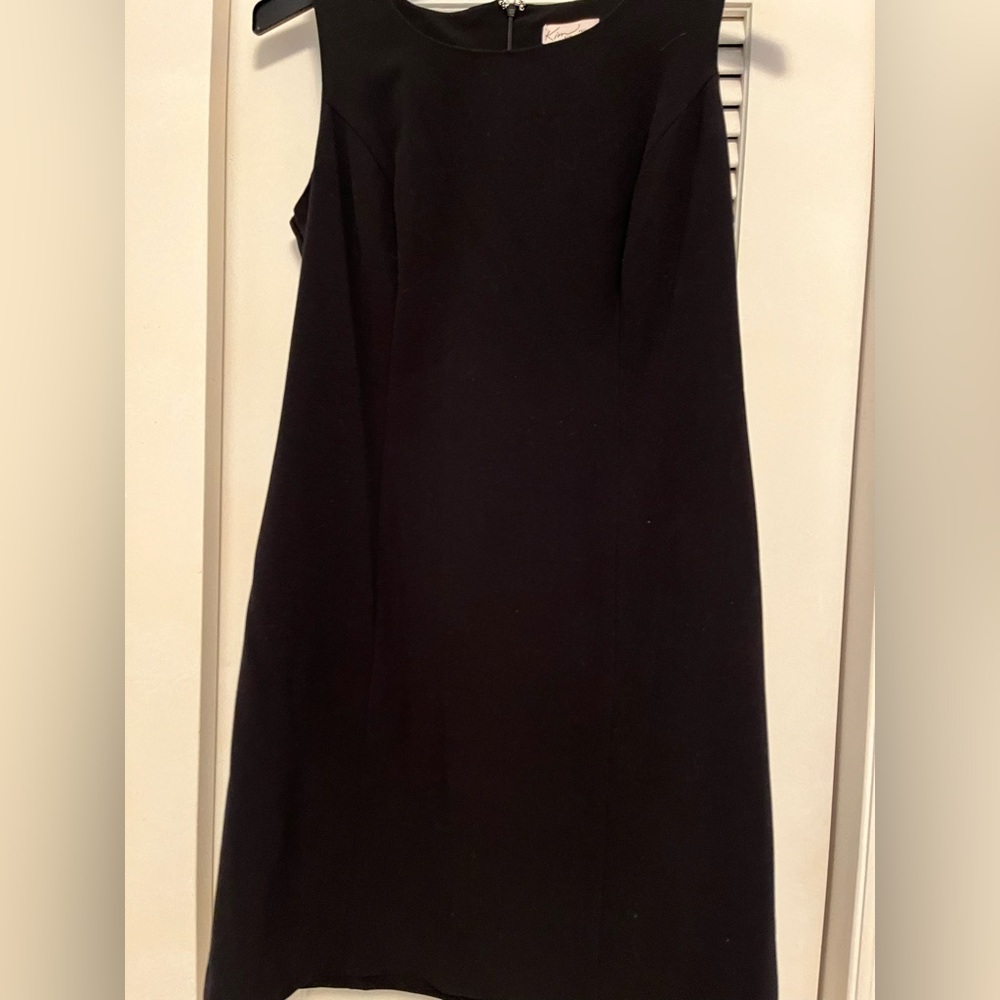 Kim Rogers Elegant Black Sleeveless Dress size 12p